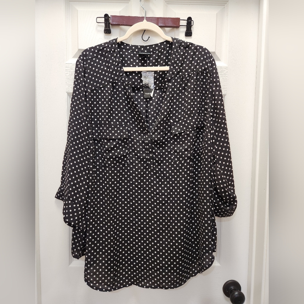 NWT TORRID HARPER - 4X POLK-A-DOTS!
